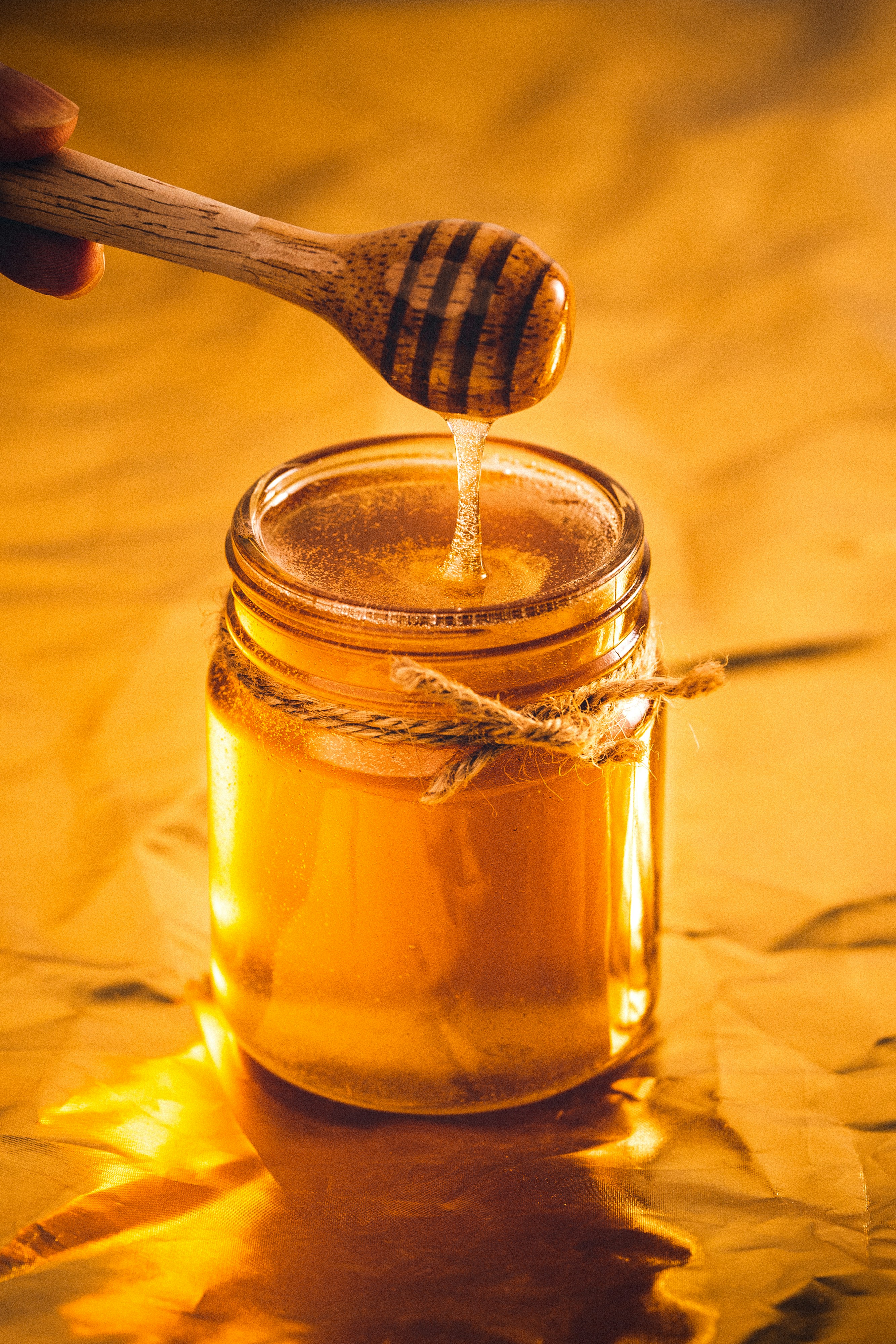 Jar of AxtonHive Honey